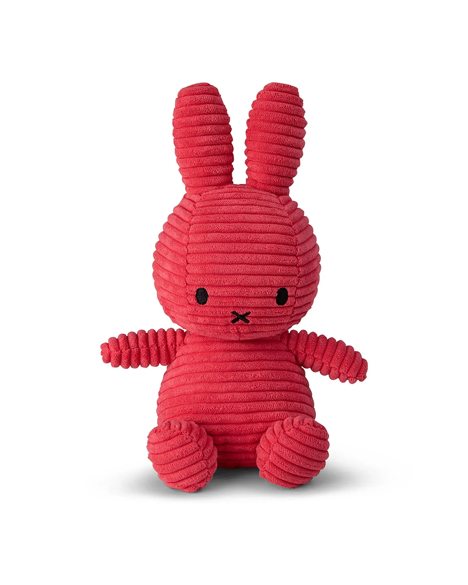 Miffy Sitting Corduroy Fuchsia 23cm