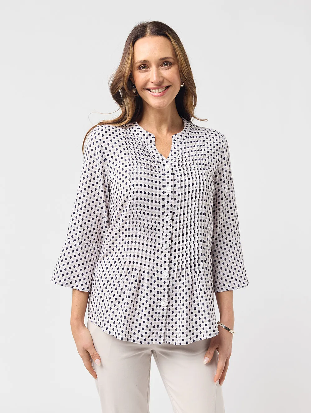 Nelia 3/4 Sleeve Shirt