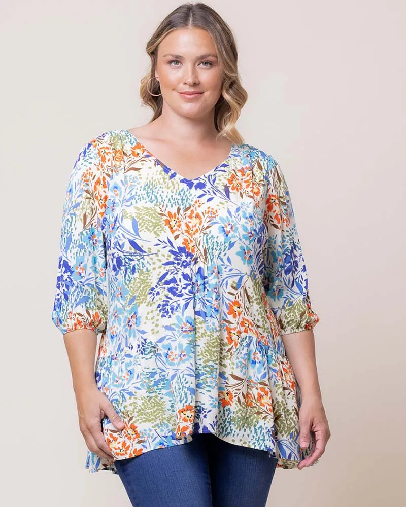 Oasis Flowy Swing Tunic Top - Sale!