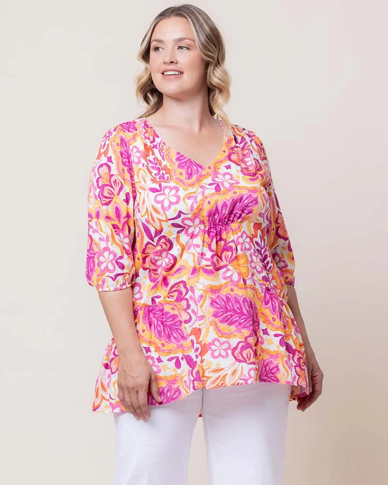 Oasis Flowy Swing Tunic Top - Sale!