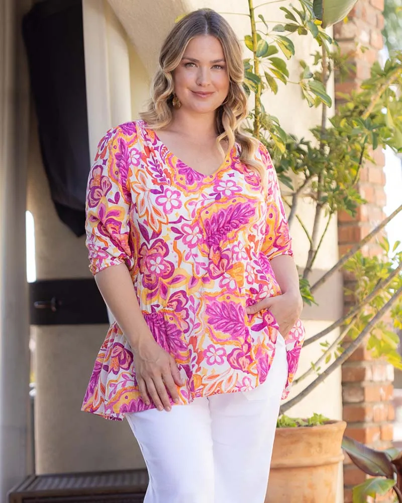 Oasis Flowy Swing Tunic Top - Sale!