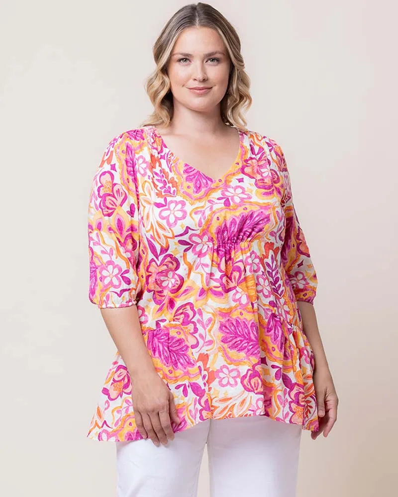 Oasis Flowy Swing Tunic Top - Sale!