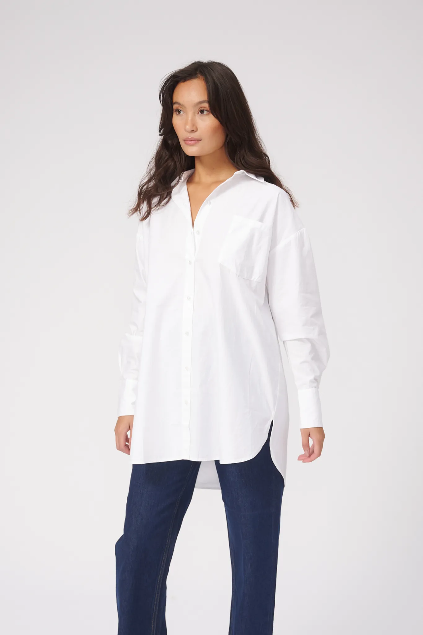 Oversized Shirt - White