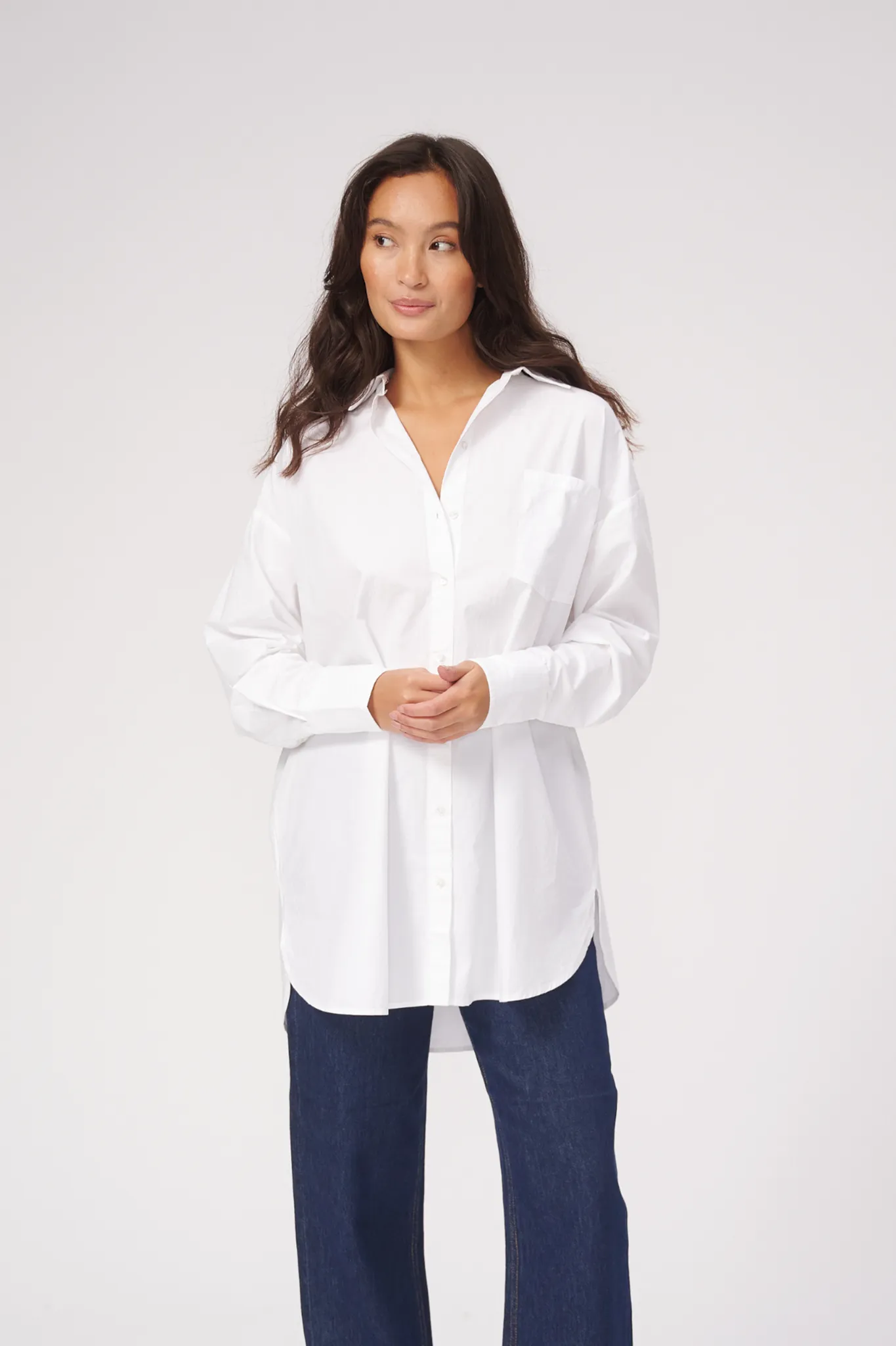 Oversized Shirt - White