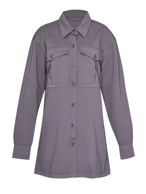 Oversized Shirt With Pockets