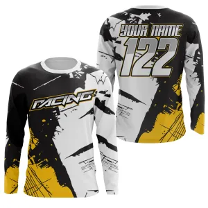 Personalized Racing 3D Long Sleeve Motorcycle Bicycle Riding Dirt Bike Cycling Off-Road Riders Jersey