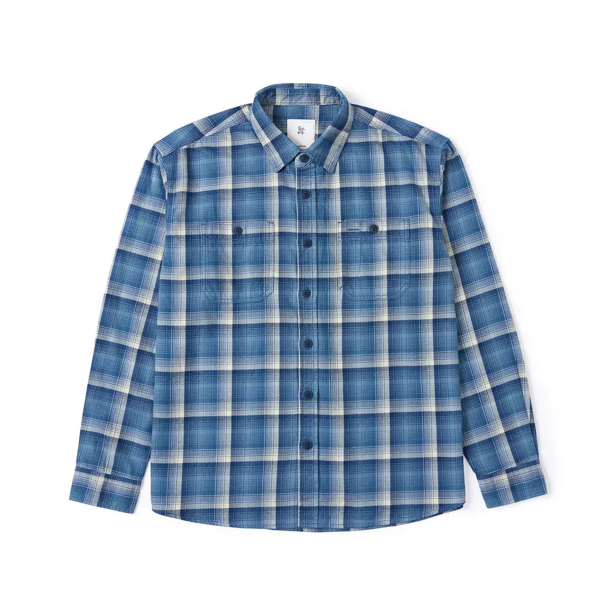 Plaid Casual Shirt with Soft and Comfortable Wooly Feel