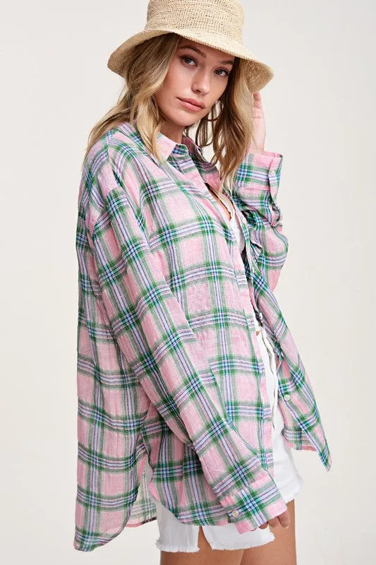 Plaid Liz Shirt