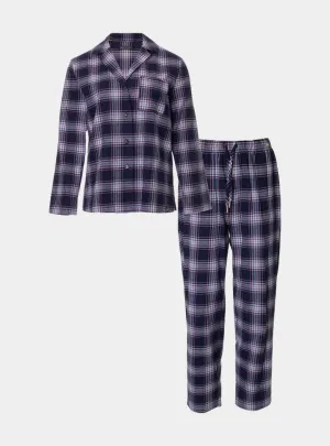 Plaid Pyjama Set in Midnight