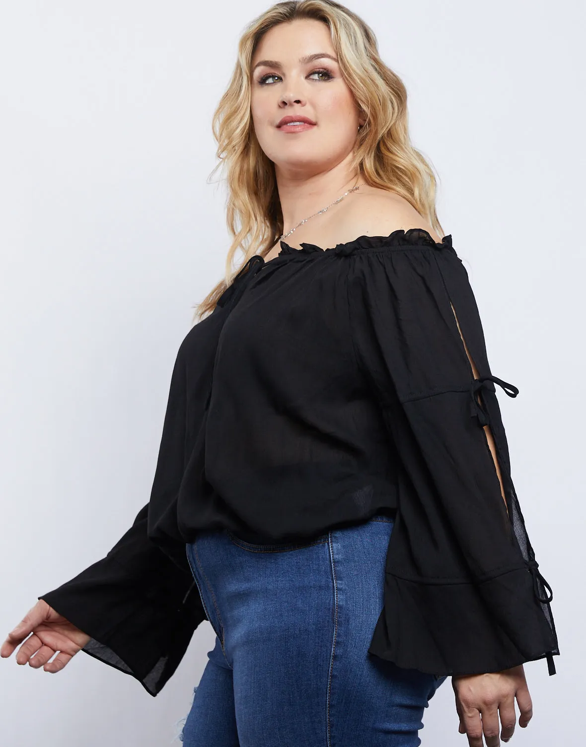 Plus Size Alana Long Sleeve Top