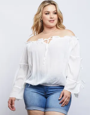 Plus Size Alana Long Sleeve Top