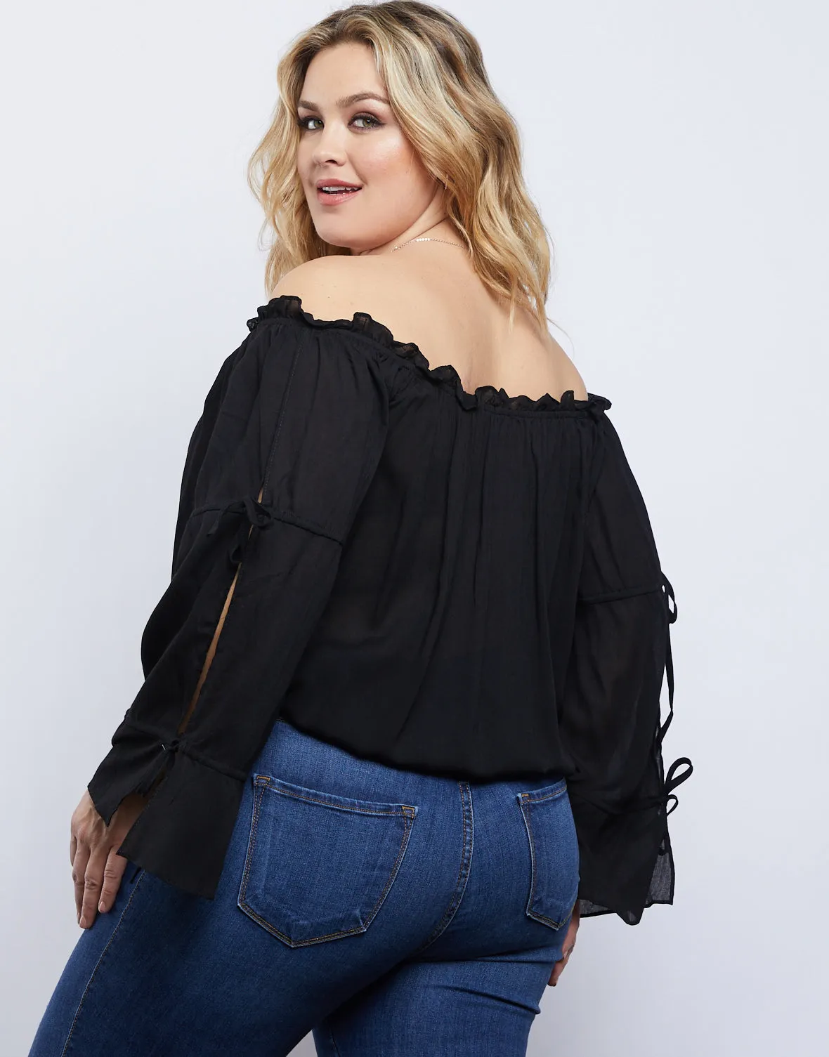 Plus Size Alana Long Sleeve Top