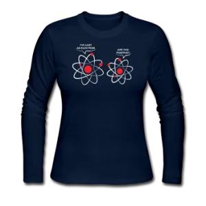 "I've Lost an Electron" - Women's Long Sleeve T-Shirt