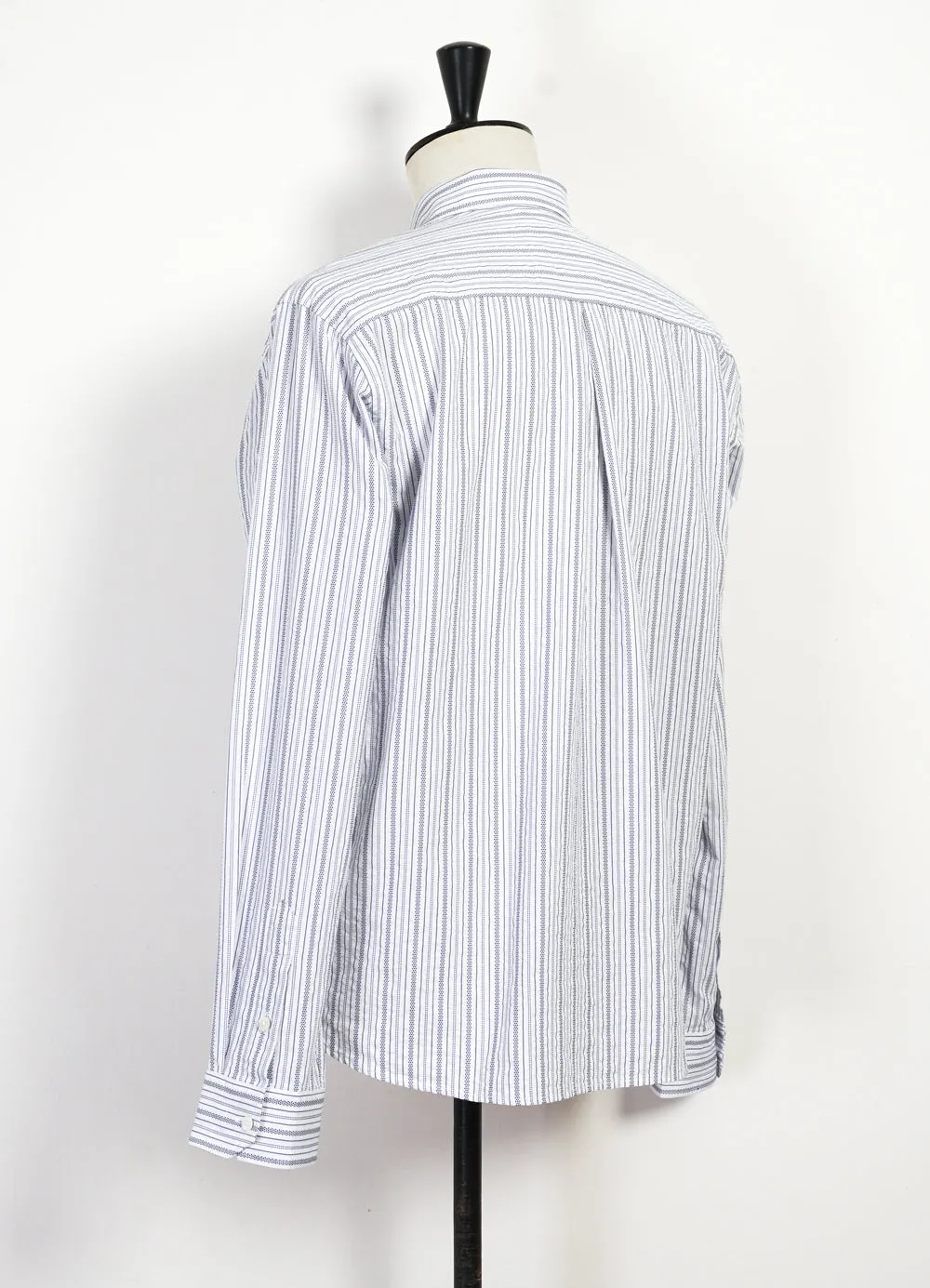 RAYMOND 29-46-3 | Relaxed Classic Striped Shirt | Agadir Blue