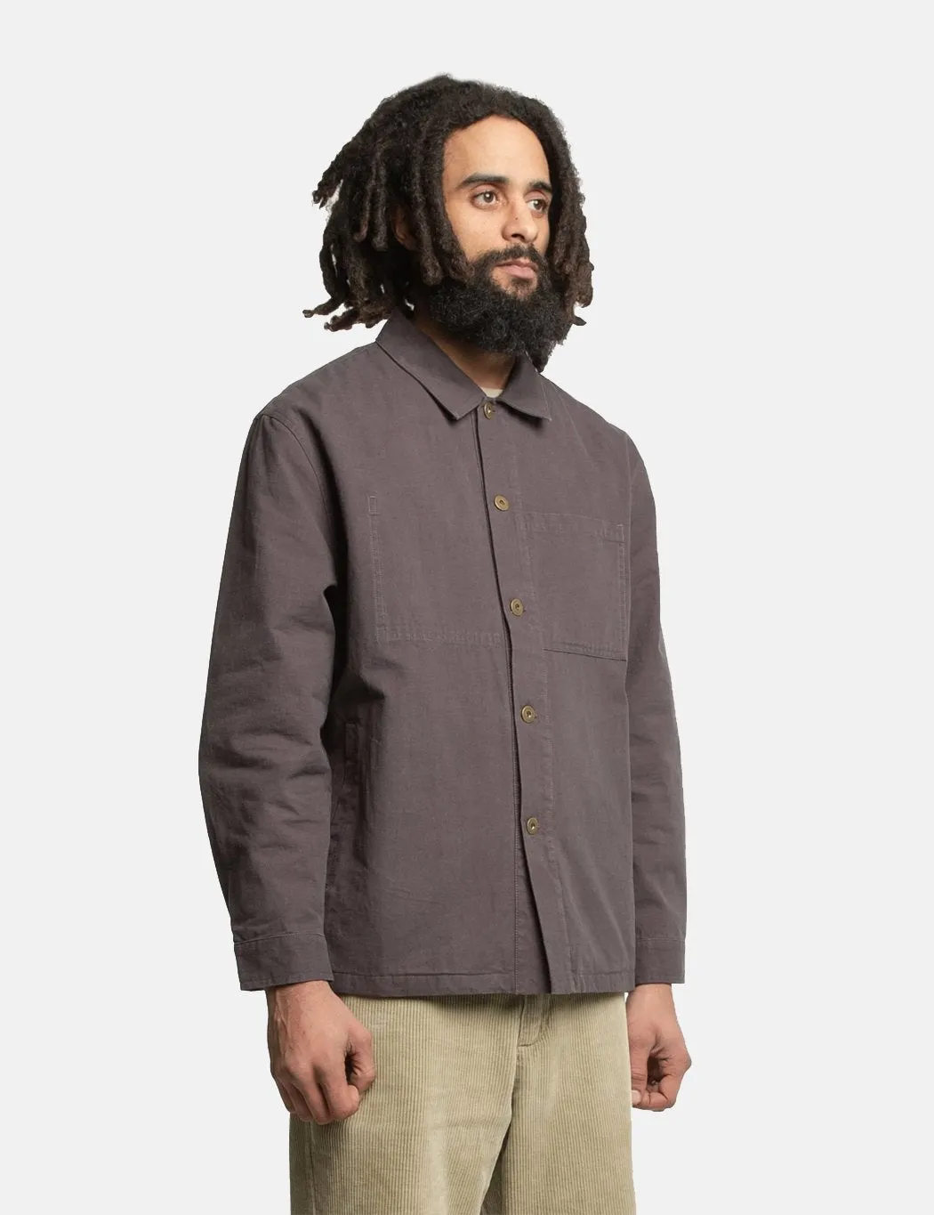 Satta Utility Jacket - Dark Indigo