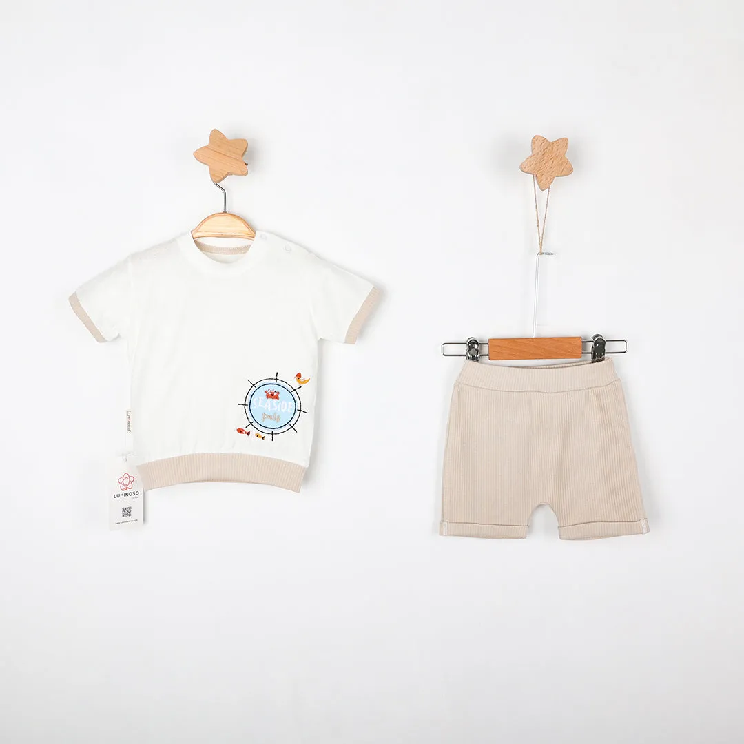 Seaside Baby Casual Shorts Set