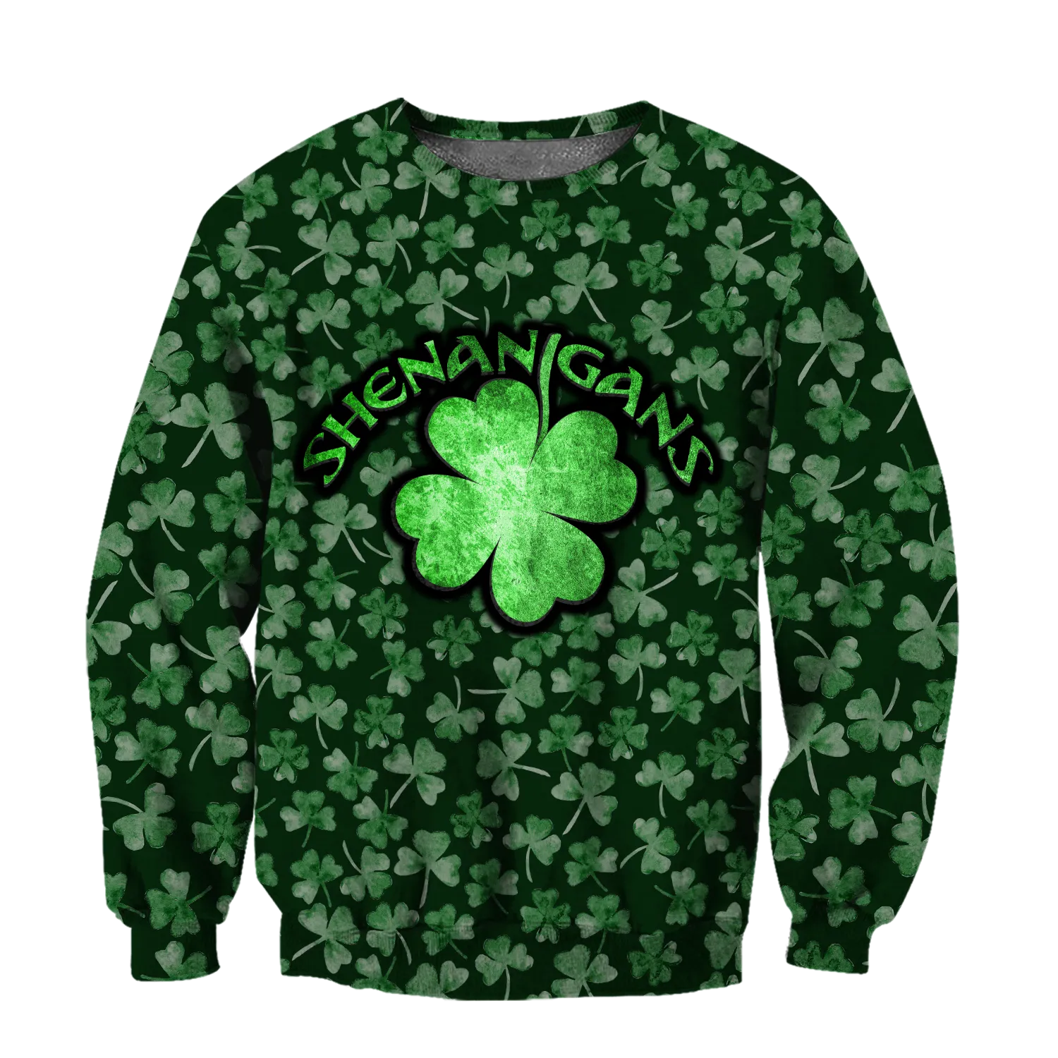 Shenanigans Shamrock 3D Shirt, Matching St Patrick's Day Shirts, St Patrick's Day Shirt, Irish Shirt, Lucky Shirt