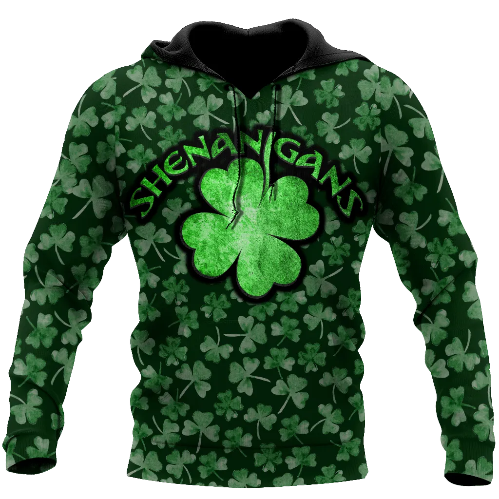 Shenanigans Shamrock 3D Shirt, Matching St Patrick's Day Shirts, St Patrick's Day Shirt, Irish Shirt, Lucky Shirt