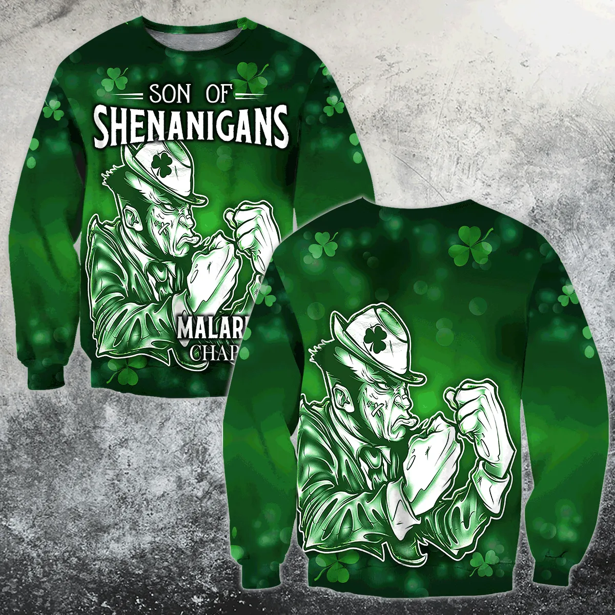 Son Of Shenanigans 3D All Over Printed Shirt, Malarkey Chapter Shamrock St. Patrick Day Shirt