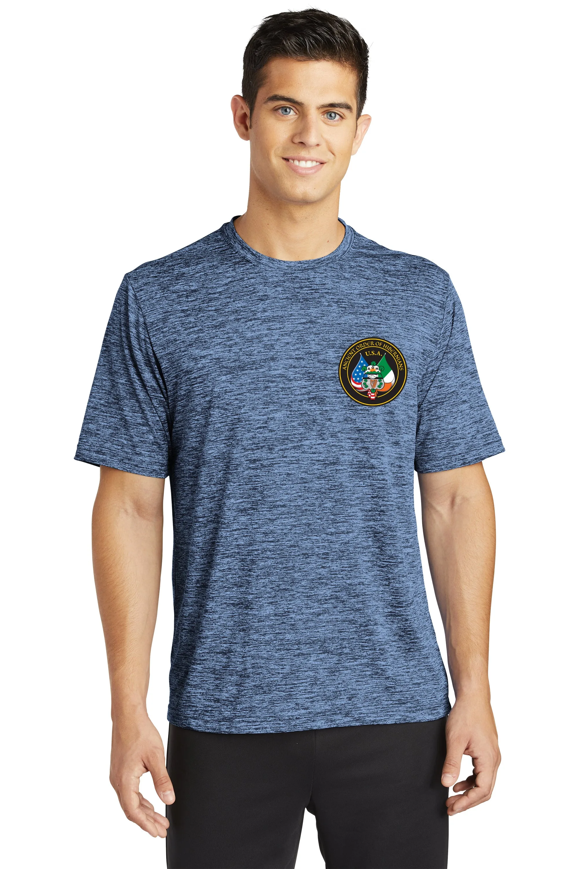 Sport-Tek® PosiCharge® Electric Heather Tee with Logo Options!