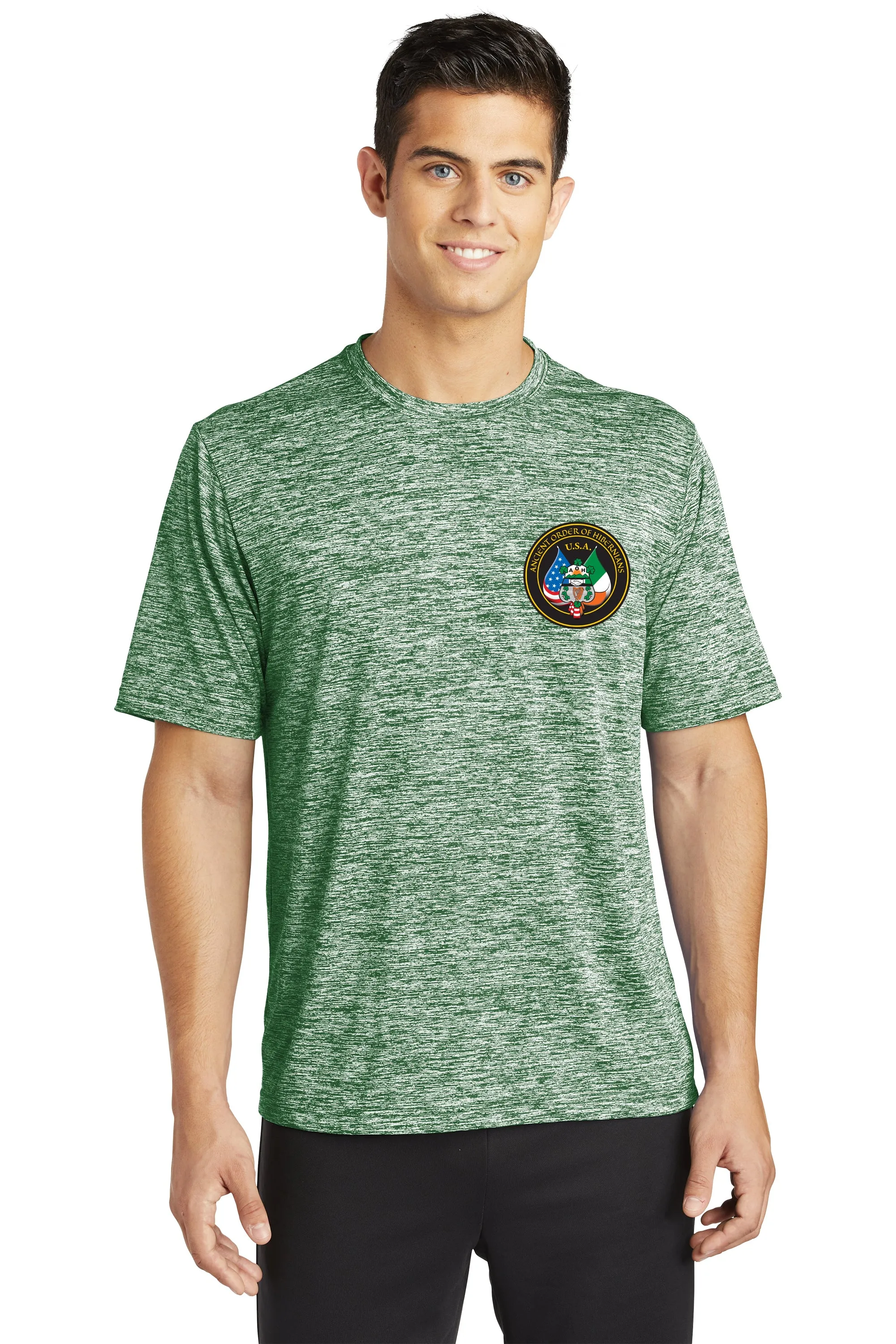 Sport-Tek® PosiCharge® Electric Heather Tee with Logo Options!