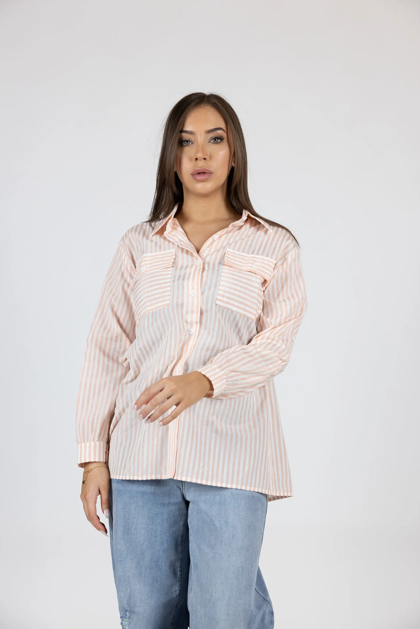 Striped Oversized Shirt