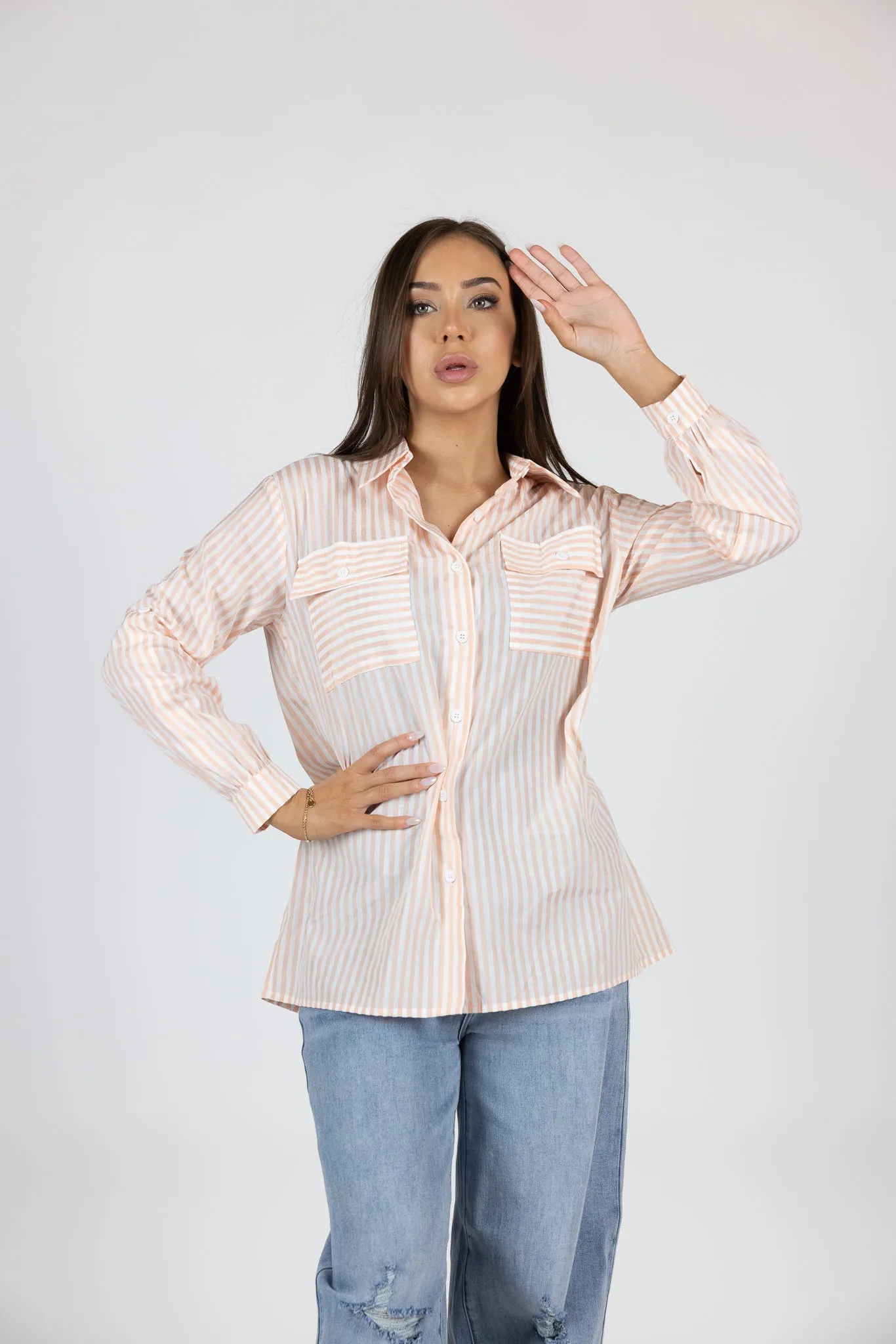 Striped Oversized Shirt