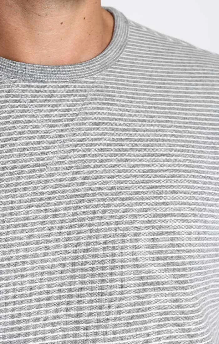 Striped Sustainable Fleece Crewneck