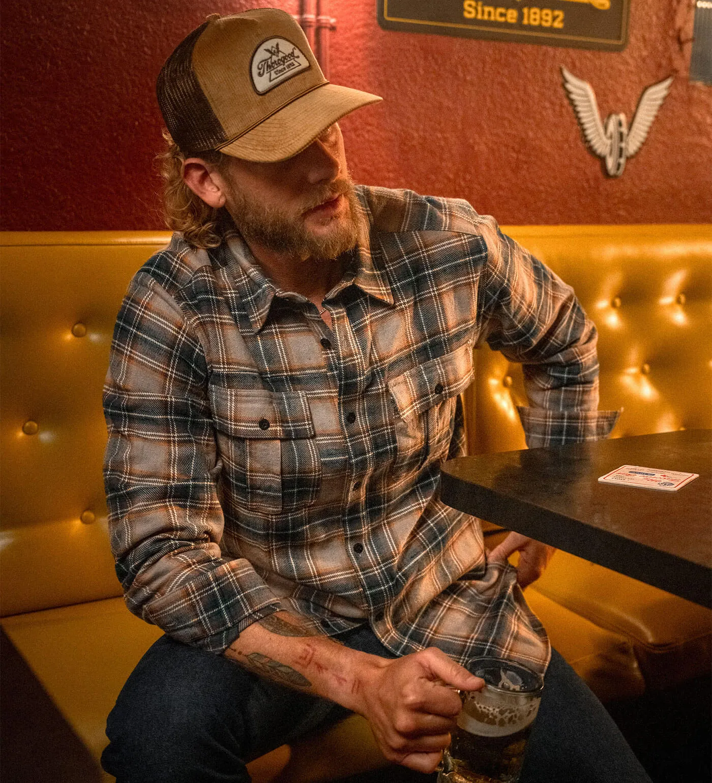 Thorogood Heavyweight Brushed Flannel Shirt