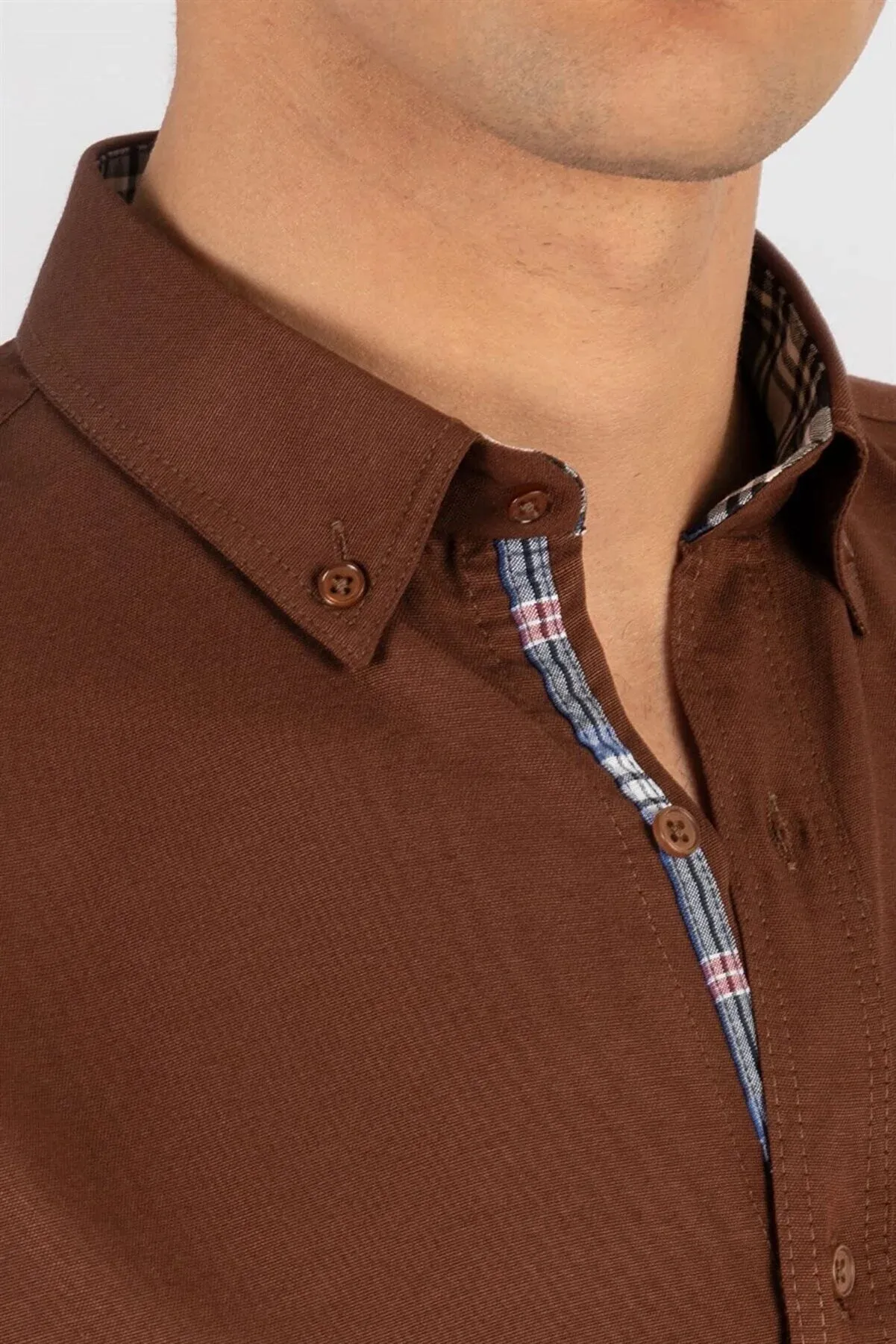 Tudors Men's Brown Shirt