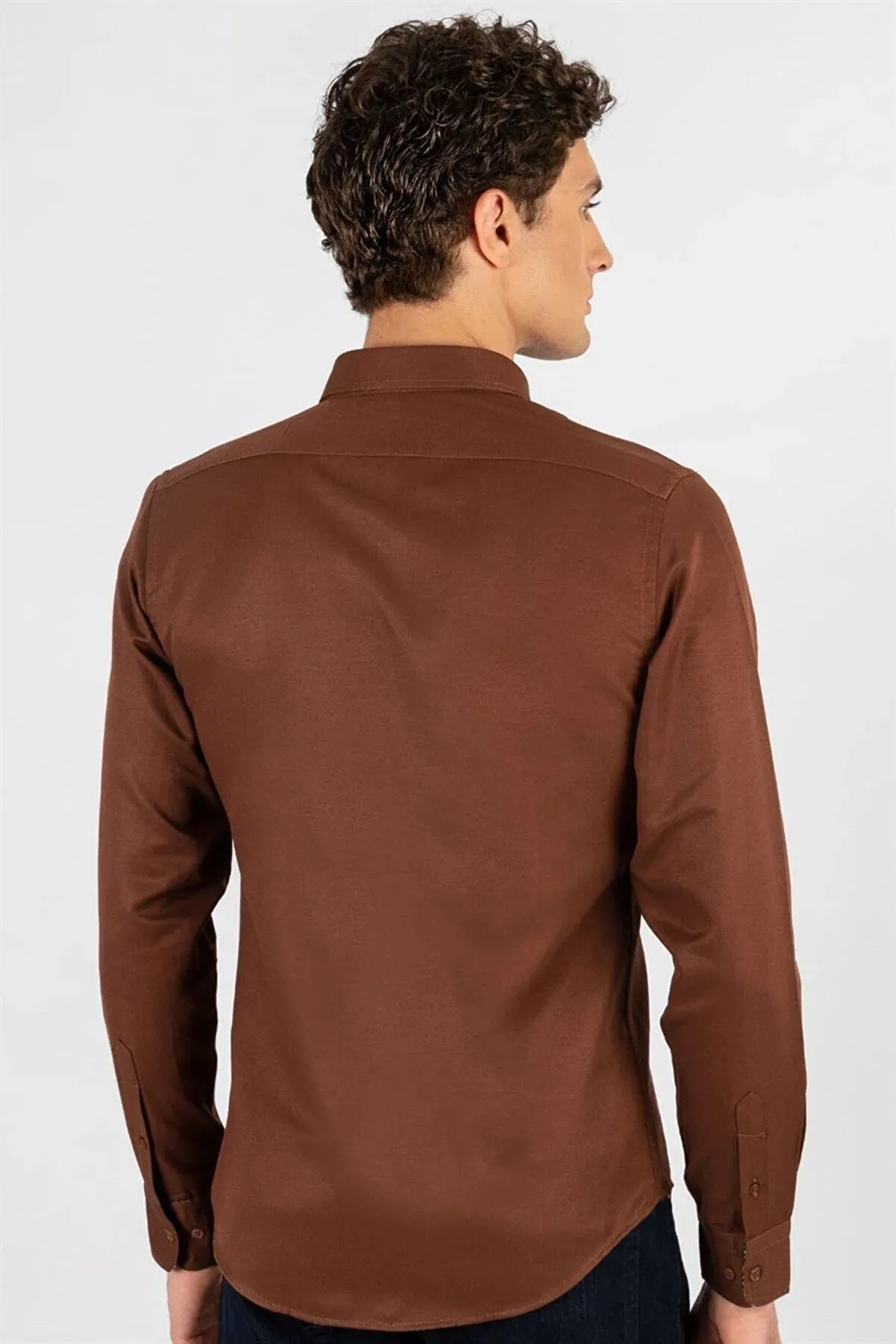 Tudors Men's Brown Shirt