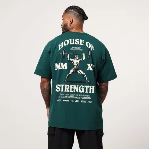 Vanquish TSP Strength MMXV Green Oversized T-Shirt