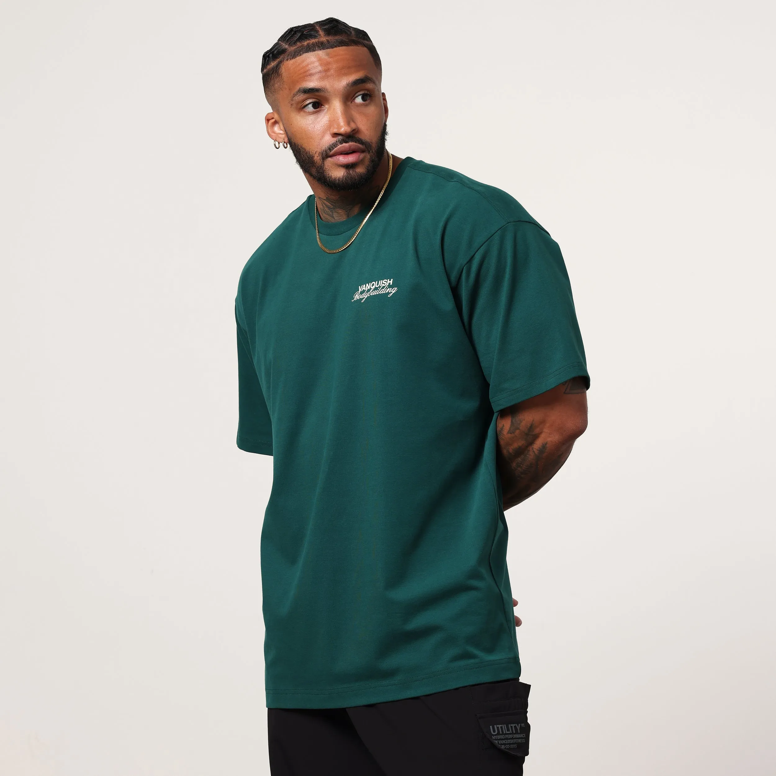 Vanquish TSP Strength MMXV Green Oversized T-Shirt