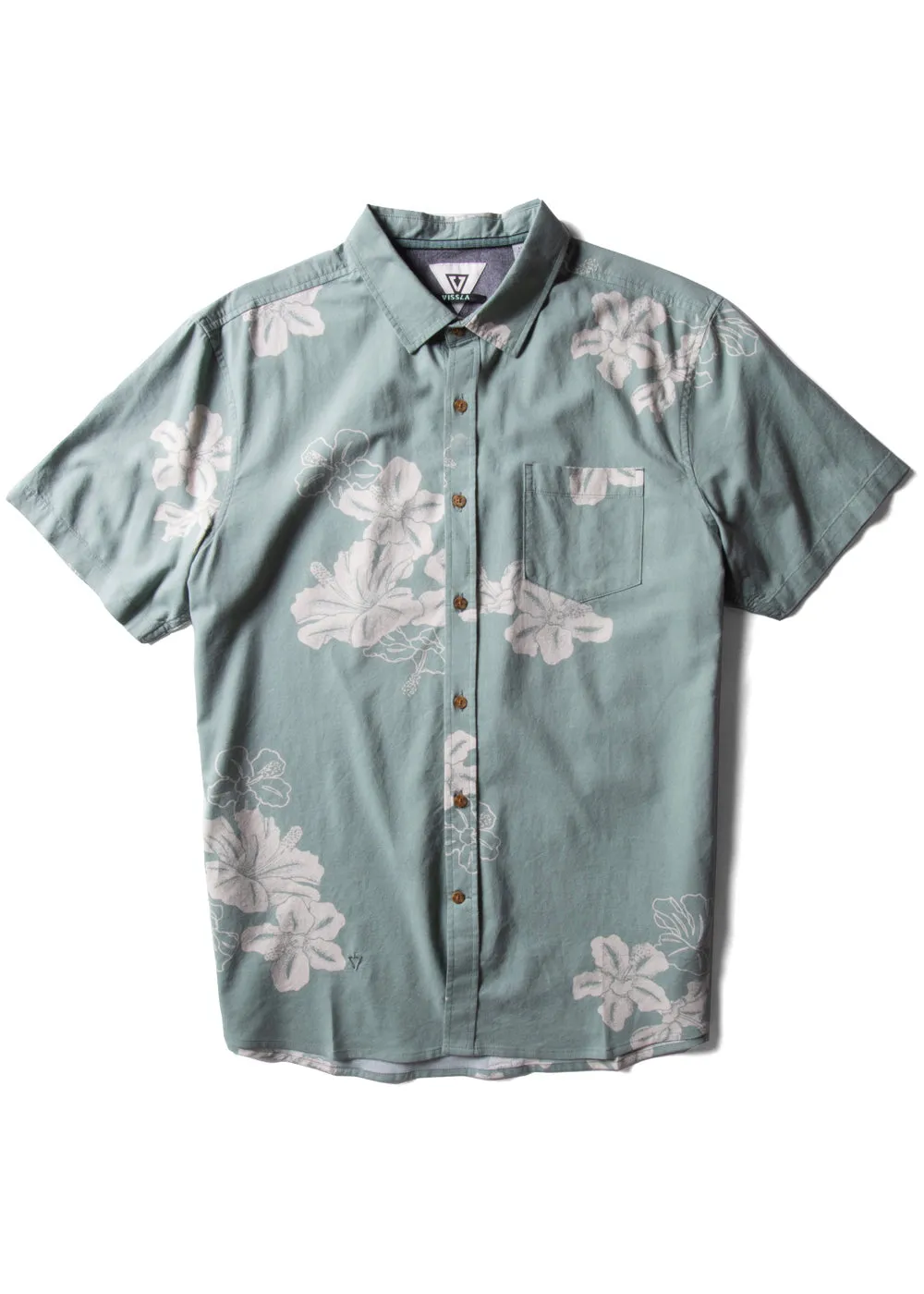 Vissla Byebiscus Eco Shirt - Light Sage