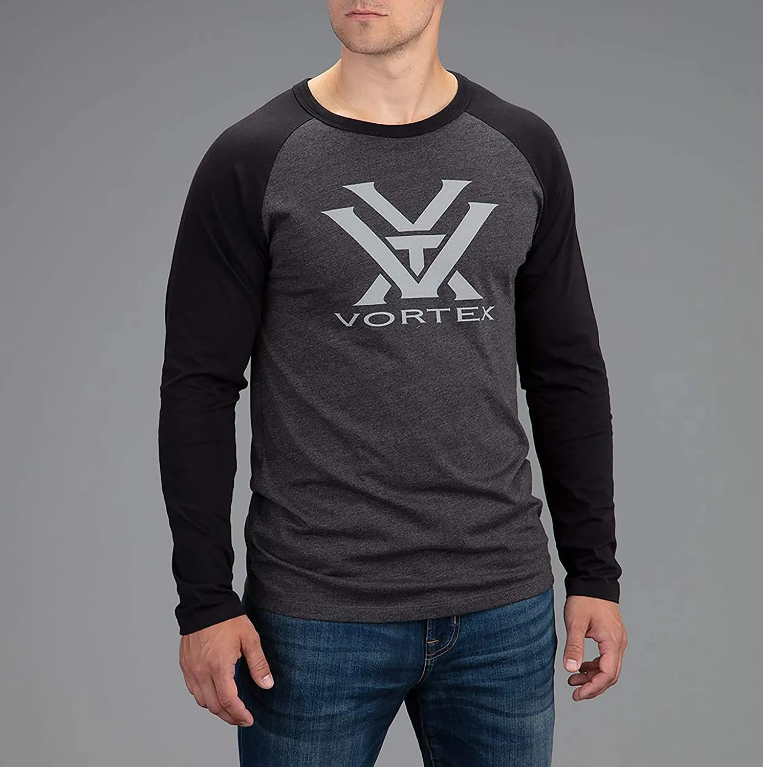 Vortex Optics Raglan Core Logo Long Sleeve Shirt