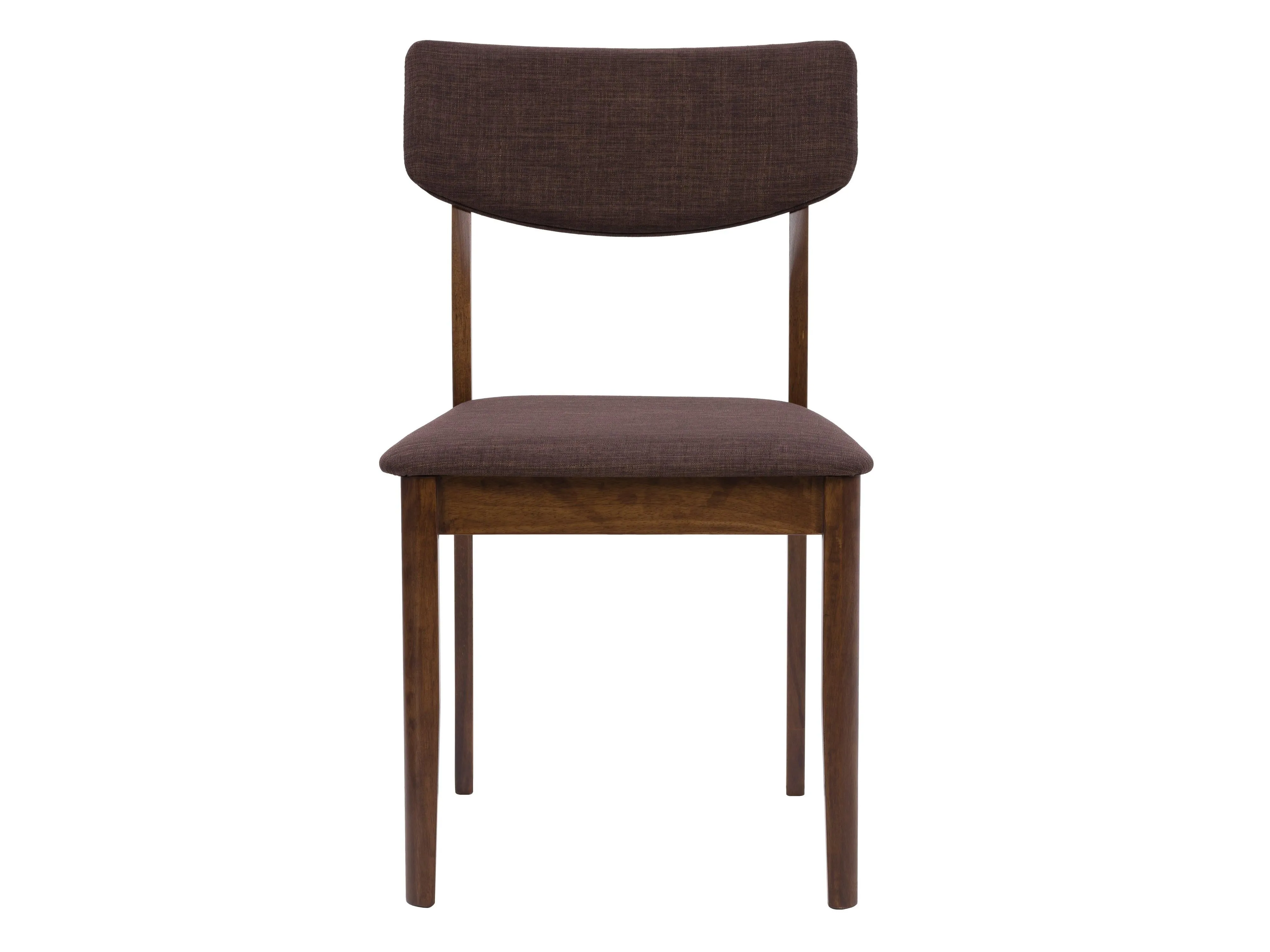 Walnut Dining Chairs, Set of 2