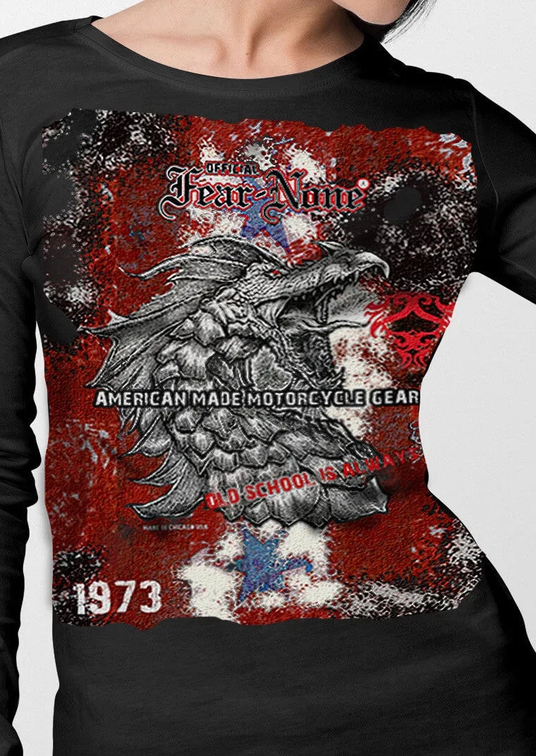 Womens BIG 1973 Red Serpent Rider Shirt