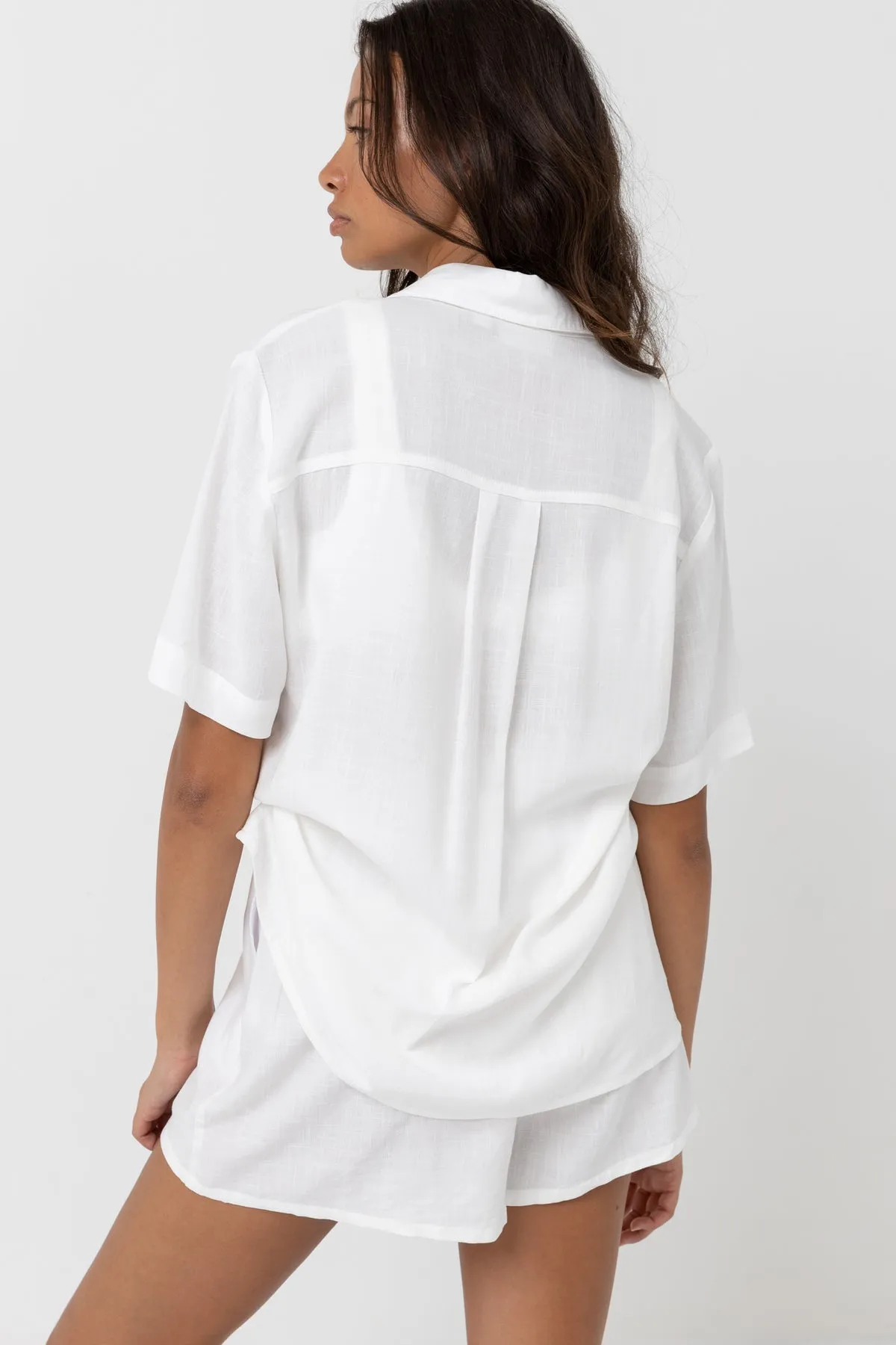 Women's Classic Lounge Shirt - White