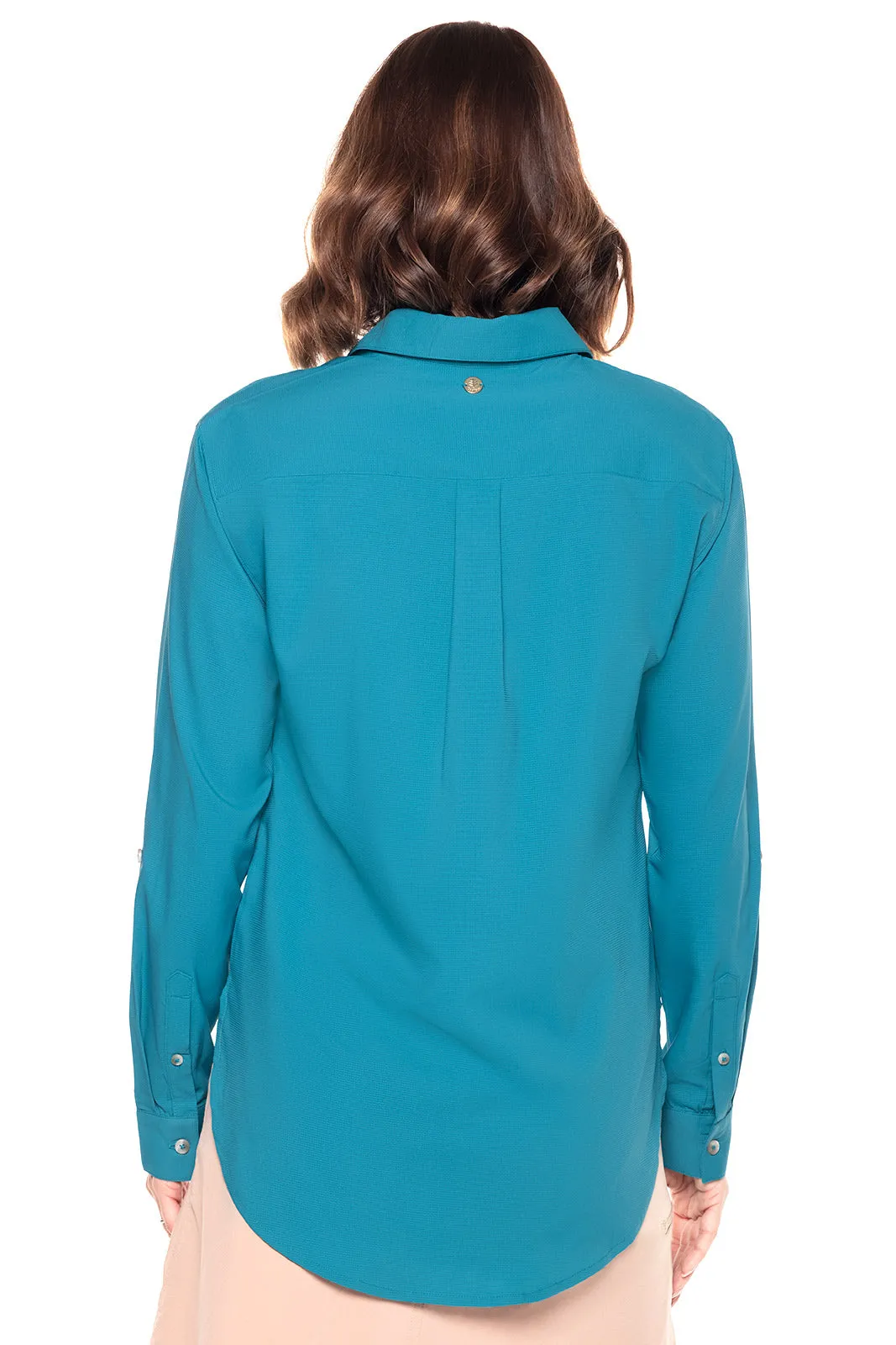 Women's Hepburn Shirt  |  Tahitian Teal