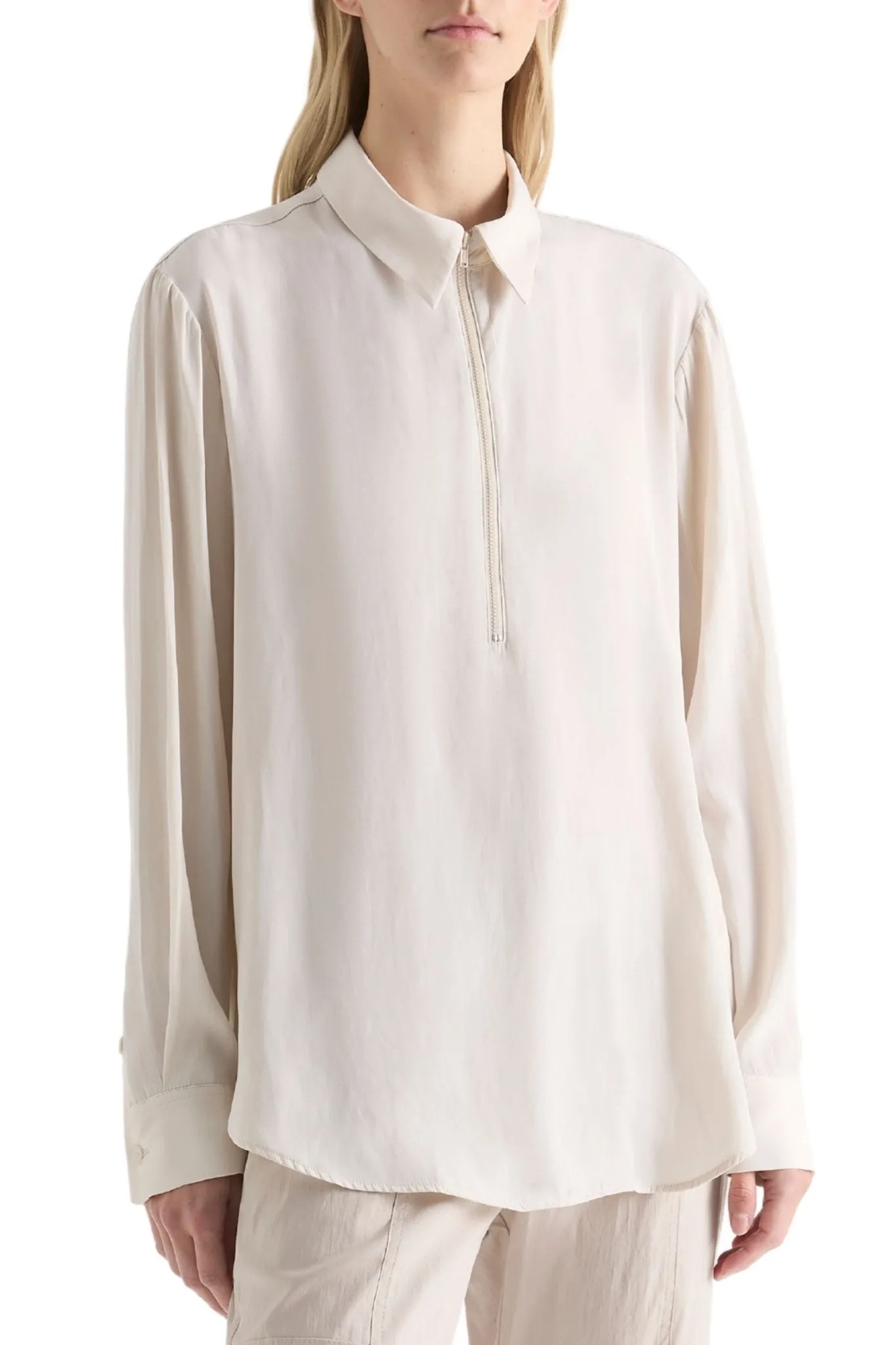 ZIP FRONT SHIRT - F678320