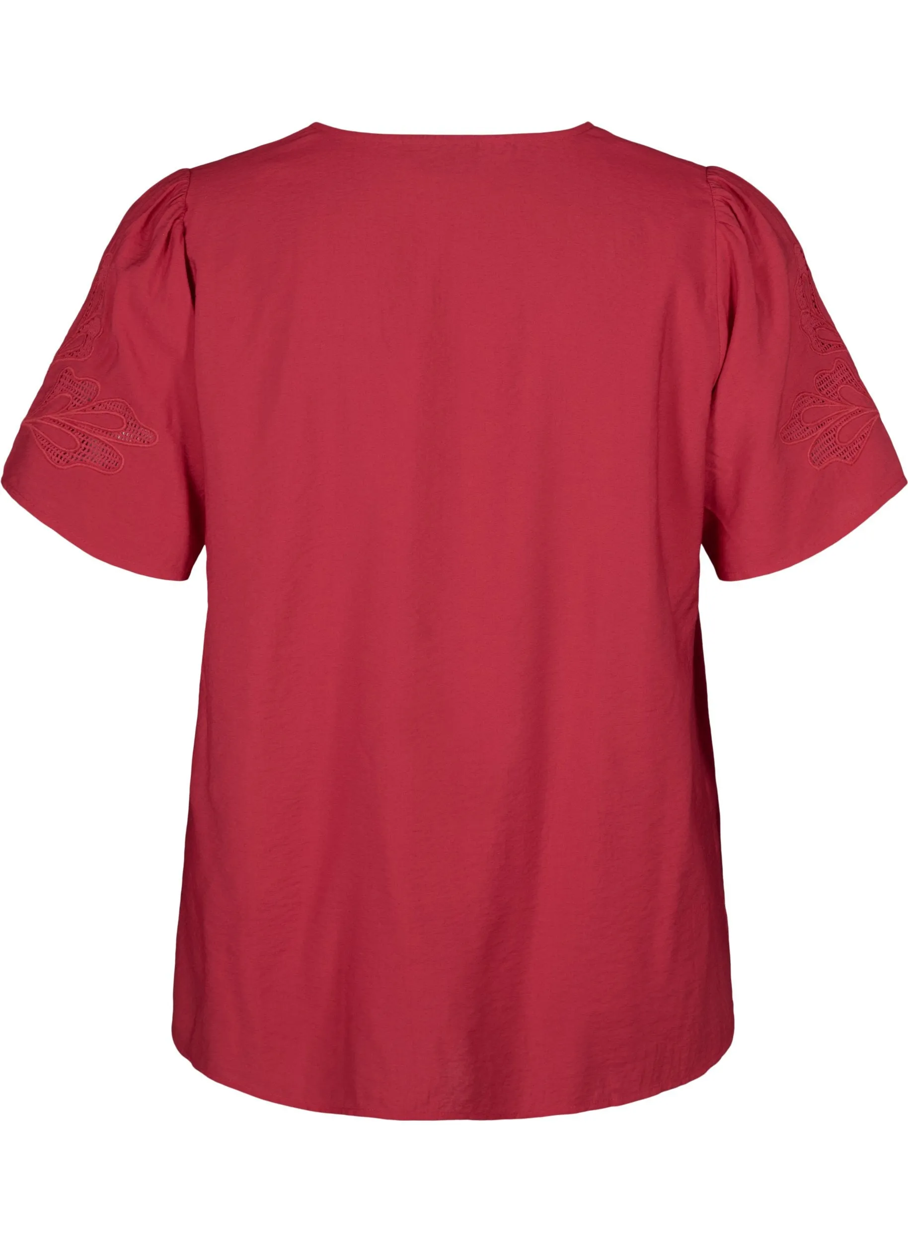 Zizzi Laru Blouse in Red